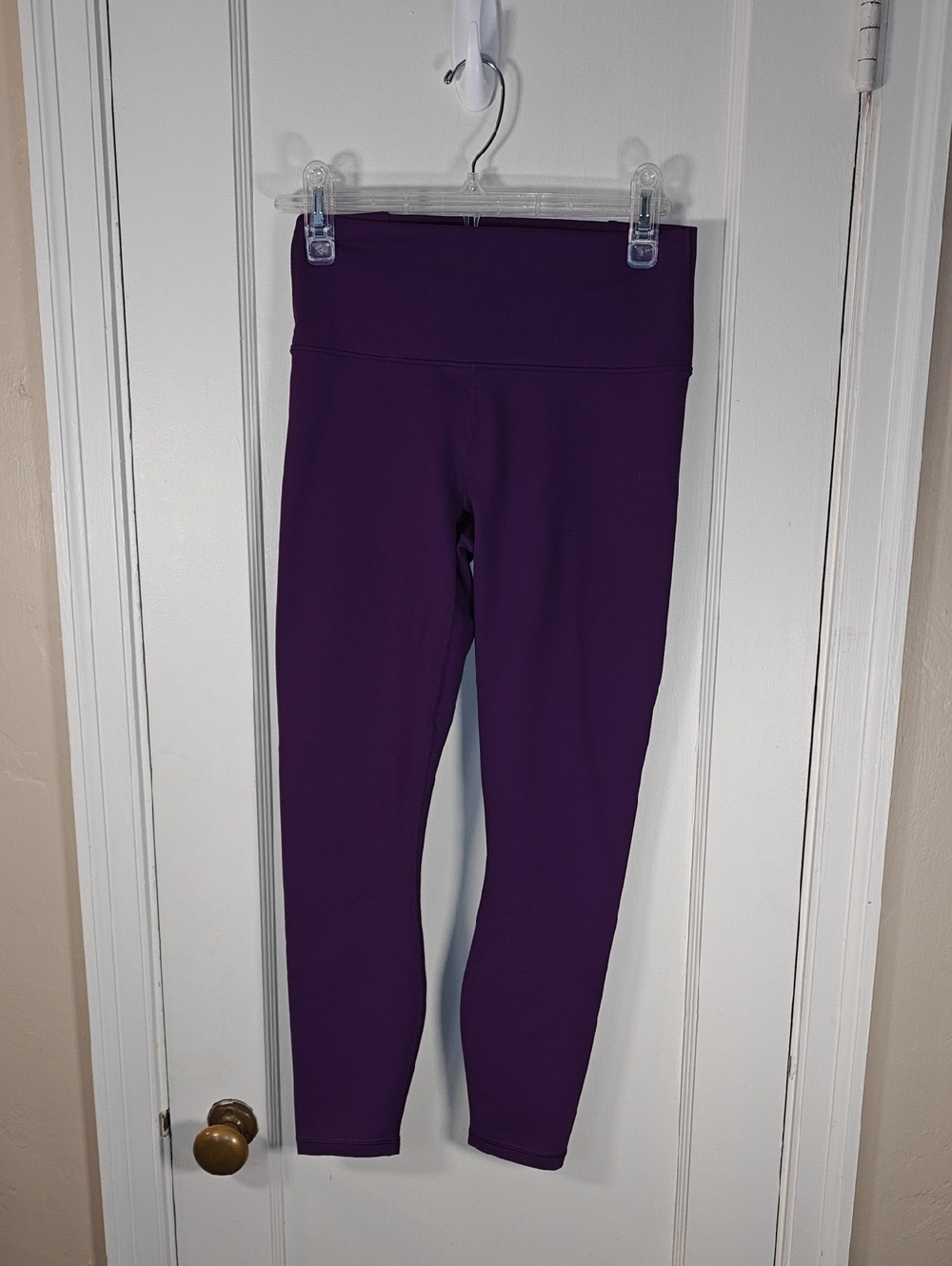 Fabletics Purple High-Waist Performance Leggings